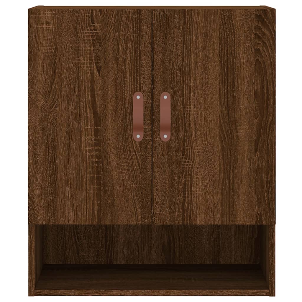 vidaXL barna tölgyszínű szerelt fa fali szekrény 60 x 31 x 70 cm