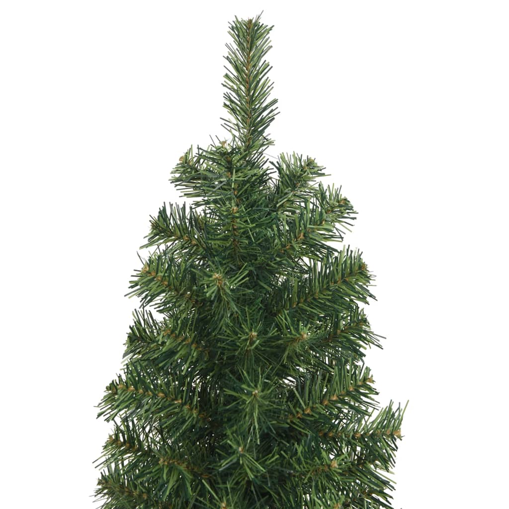 vidaXL zöld PVC vékony műkarácsonyfa állvánnyal 180 cm