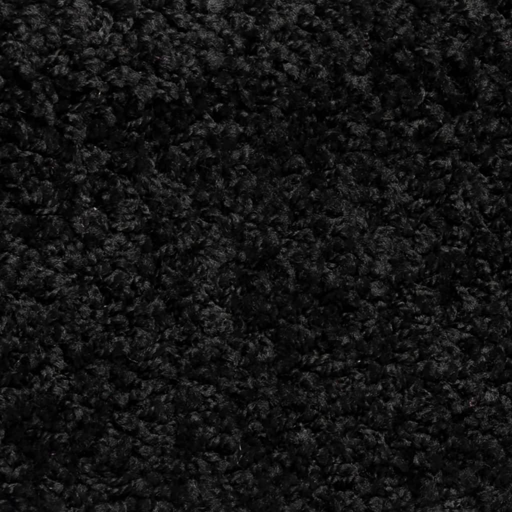 vidaXL 15 db fekete lépcsőszőnyeg 56 x 17 x 3 cm