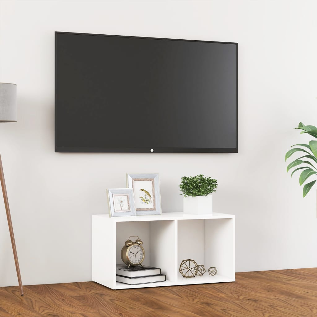 vidaXL fehér forgácslap TV-szekrény 72 x 35 x 36,5 cm