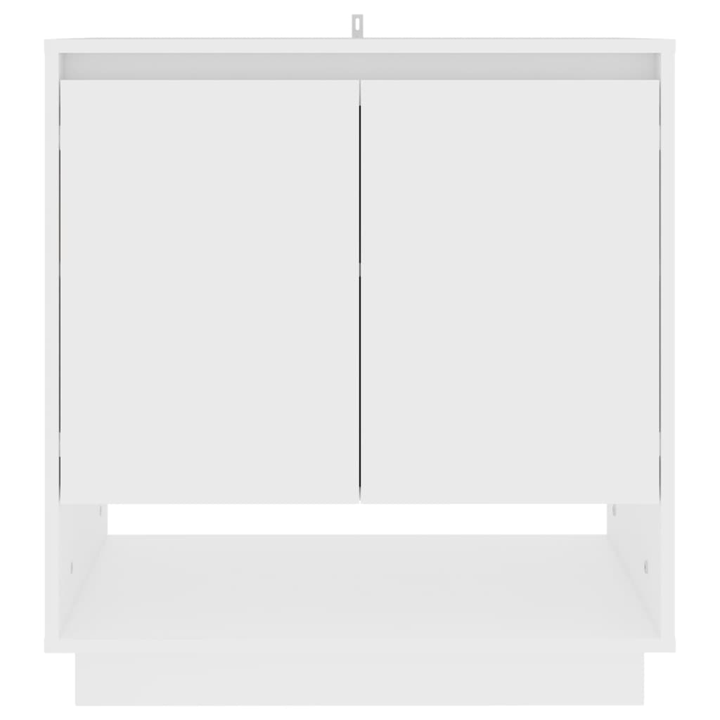 vidaXL fehér forgácslap tálalószekrény 70 x 41 x 75 cm