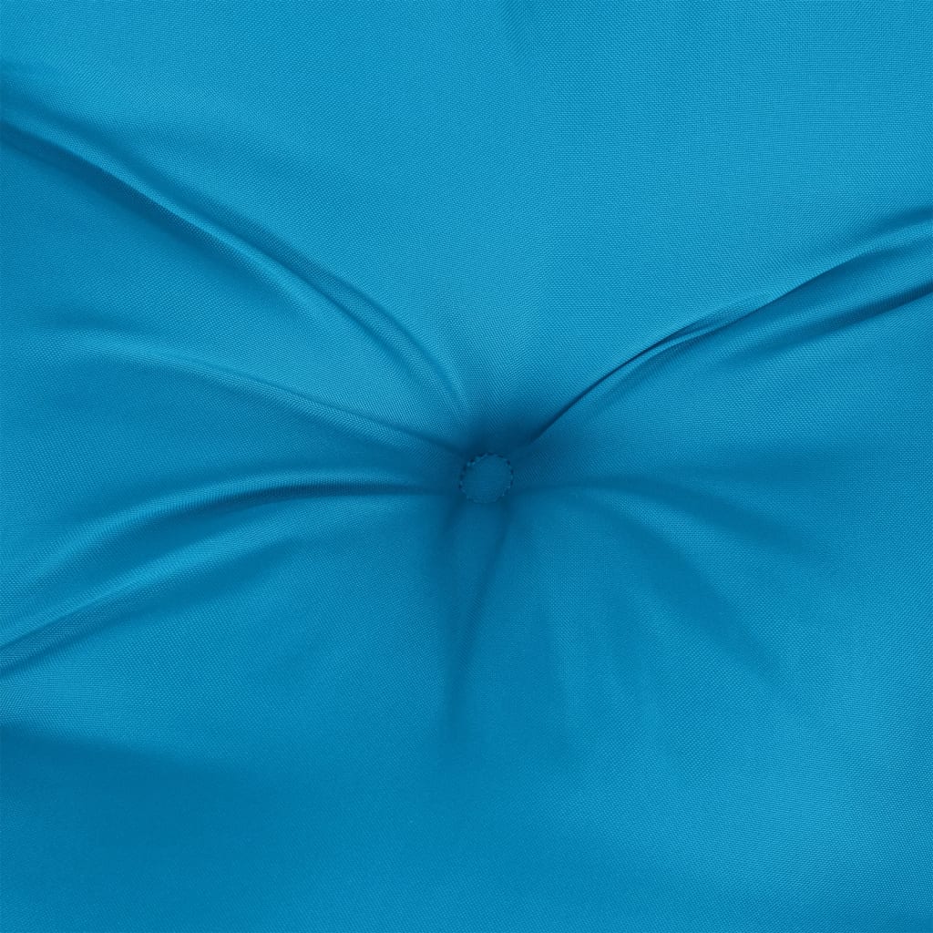 vidaXL kék szövet raklappárna 120 x 40 x 12 cm