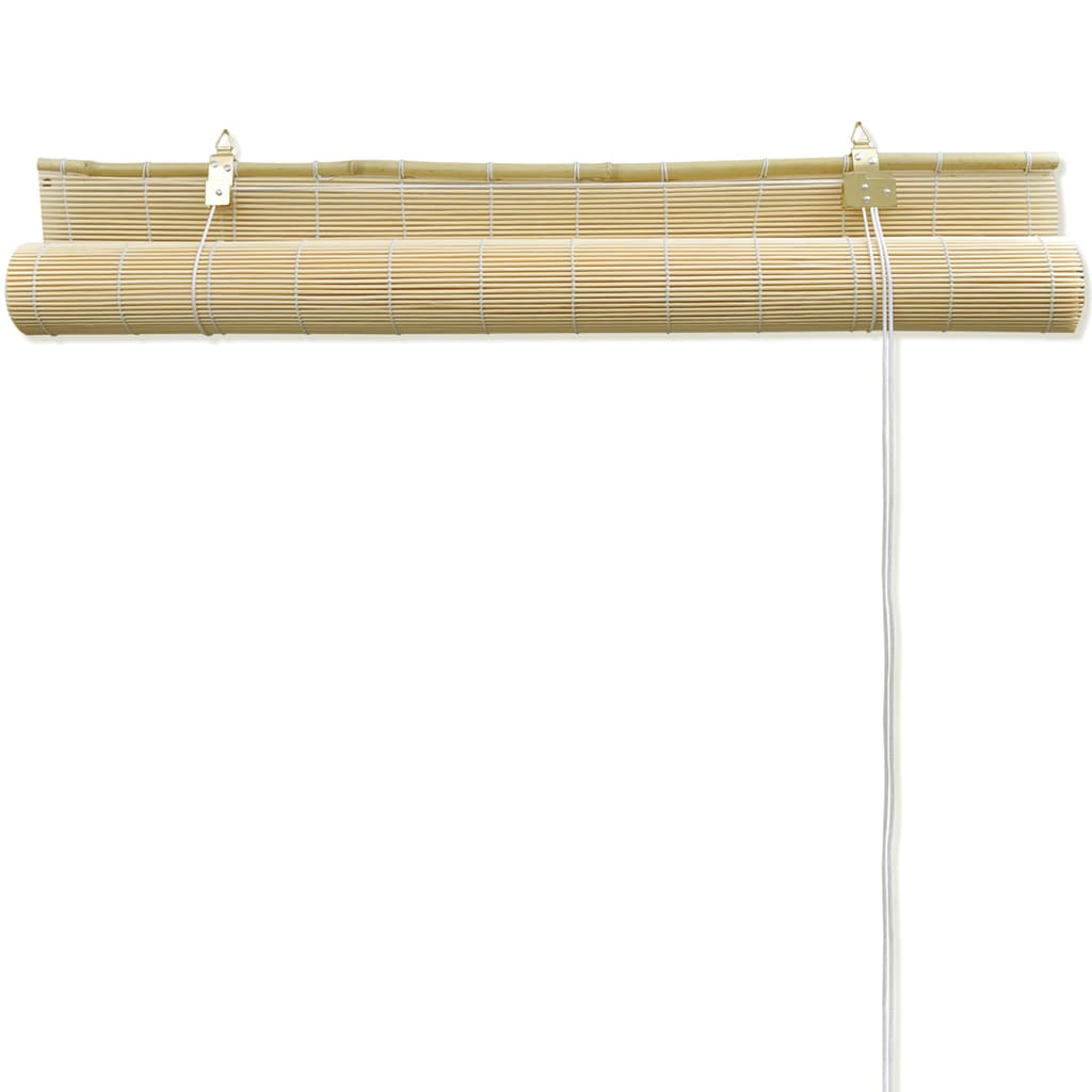 vidaXL természetes színű bambuszroló 140 x 220 cm