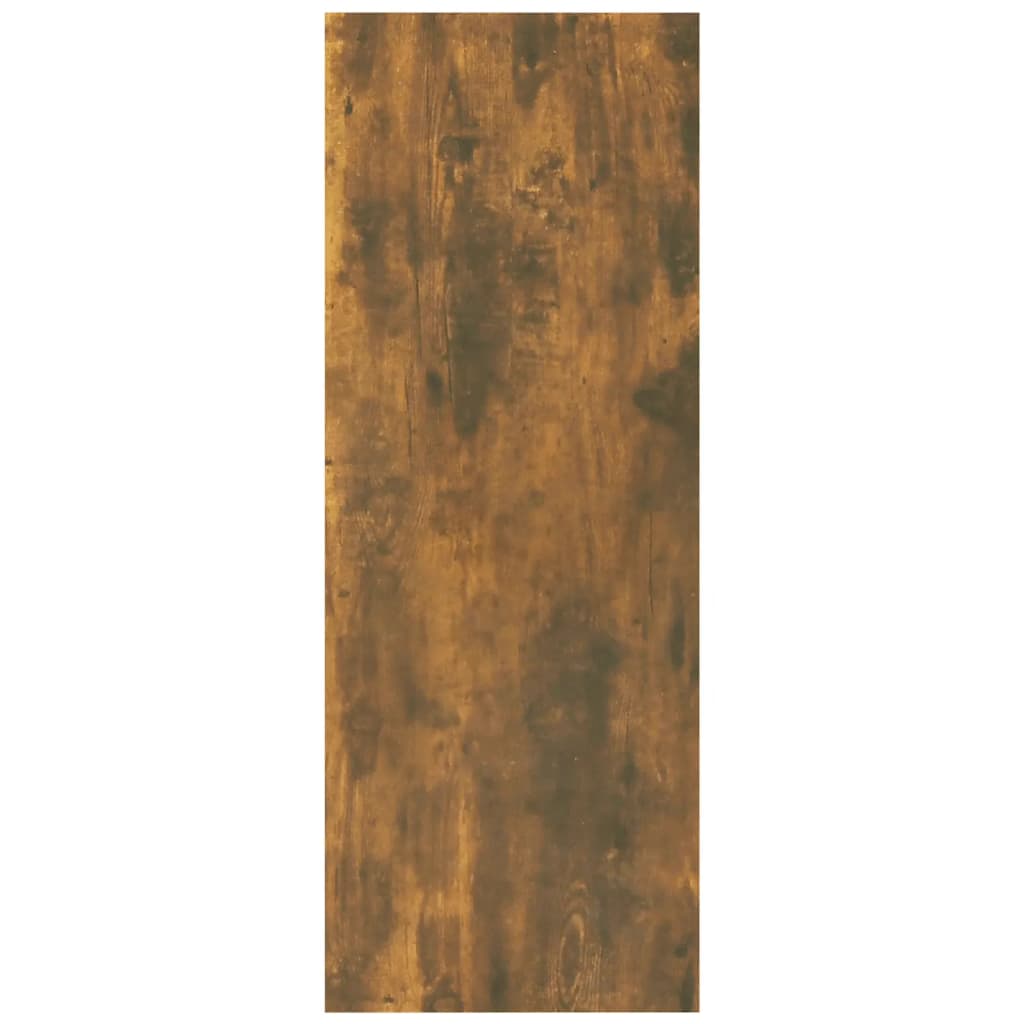 vidaXL füstös tölgyszínű szerelt fa tálalóasztal 78 x 30 x 80 cm