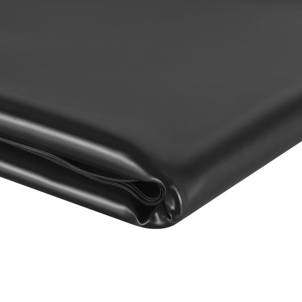vidaXL fekete PVC tófólia 2 x 4 m 0,5 mm