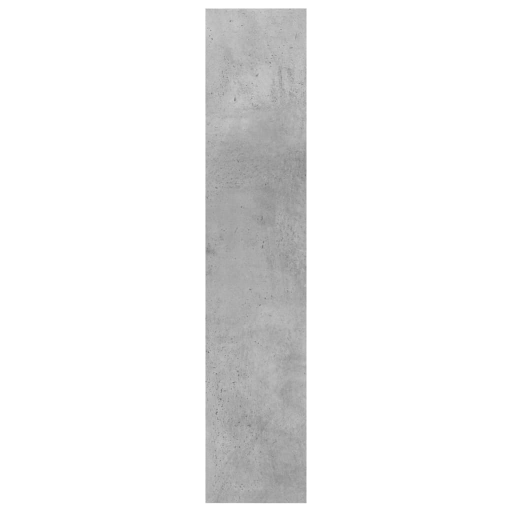 vidaXL betonszürke forgácslap fali polc 90 x 16 x 78 cm