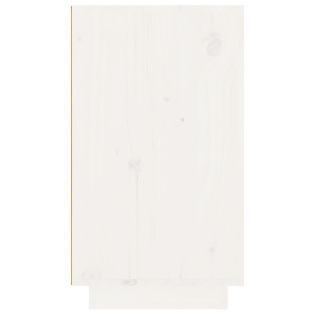 vidaXL fehér tömör fenyőfa borszekrény 23 x 34 x 61 cm