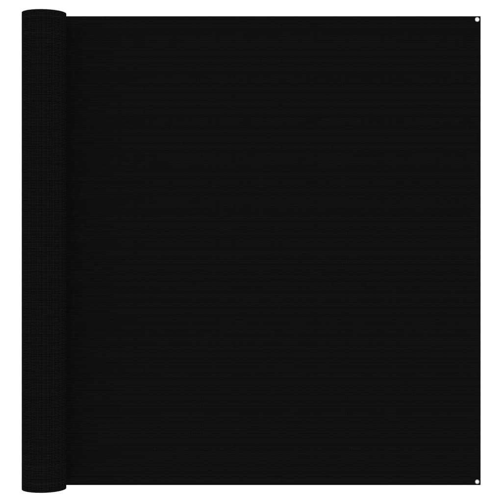 vidaXL fekete sátorszőnyeg 300 x 500 cm
