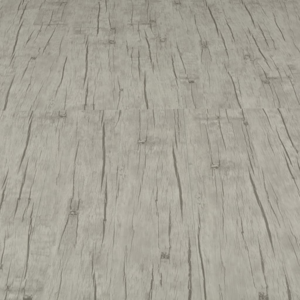 vidaXL fakó tölgyszínű öntapadós PVC padlódeszkák 4,46 m² 3 mm