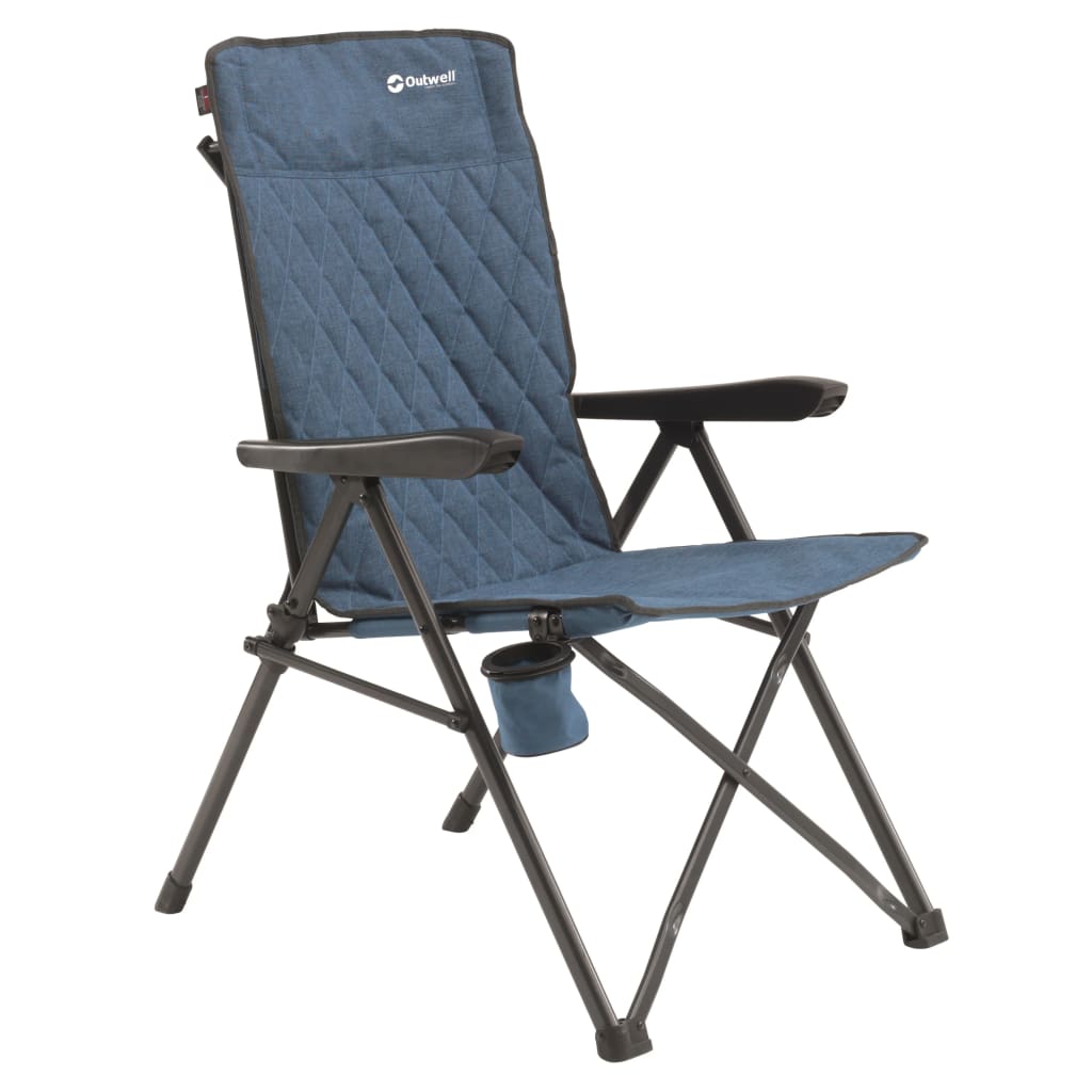 Outwell Lomond kék összecsukható kemping szék