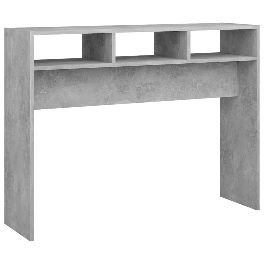 vidaXL betonszürke forgácslap tálalóasztal 105 x 30 x 80 cm