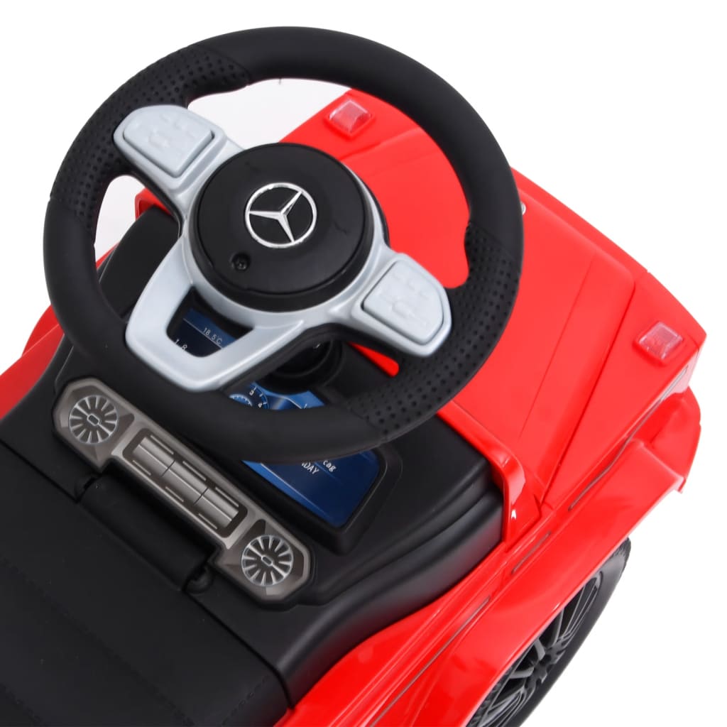 vidaXL piros Mercedes-Benz G63 pedálos autó