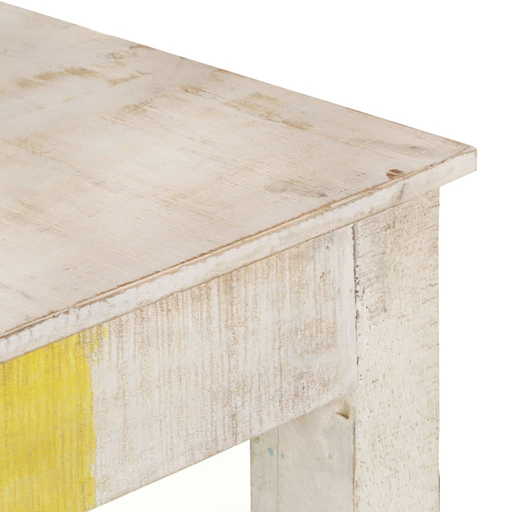 vidaXL nyers mangófa tálalóasztal 115 x 35 x 77 cm