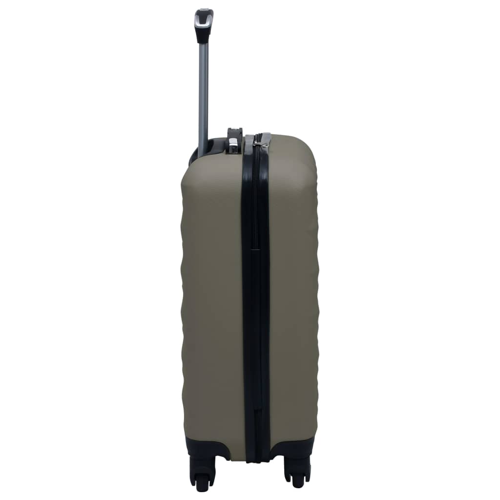 vidaXL antracitszürke ABS keményfalú gurulós bőrönd