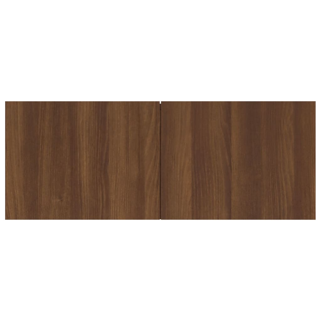 vidaXL barna tölgy színű szerelt fa TV-szekrény 80 x 30 x 30 cm