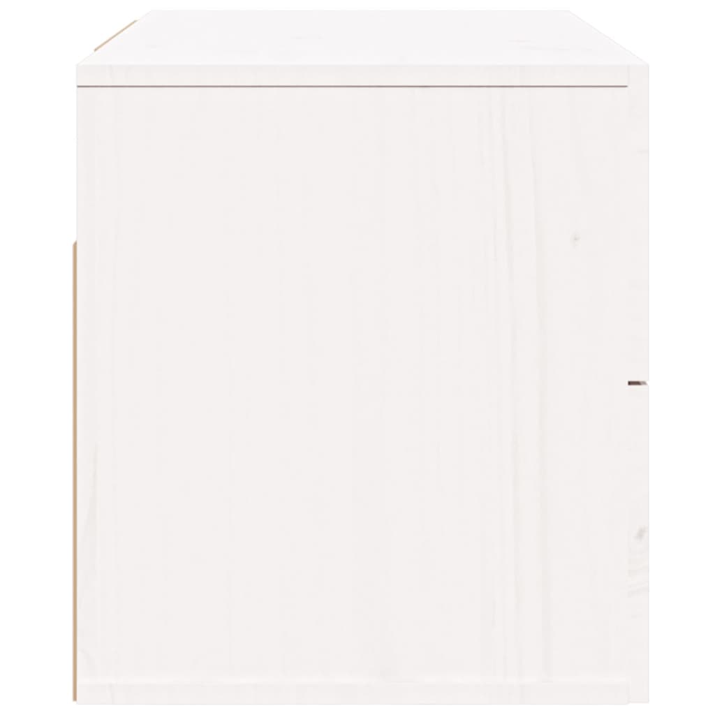 vidaXL 2 db fehér falra szerelhető éjjeliszekrény 50 x 36 x 40 cm
