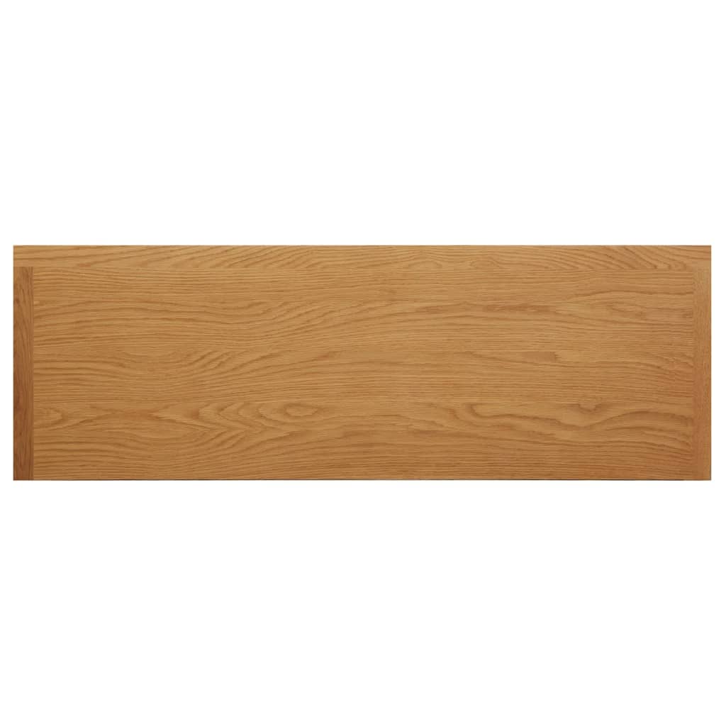 vidaXL tömör tölgyfa fésülködőasztal 110 x 40 x 75 cm