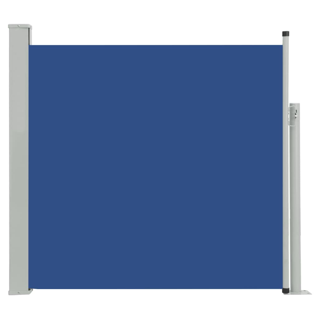 vidaXL kék kihúzható oldalsó teraszi napellenző 170 x 300 cm