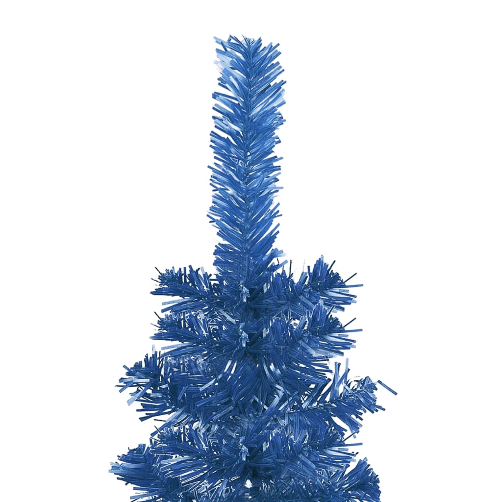 vidaXL kék vékony karácsonyfa 120 cm