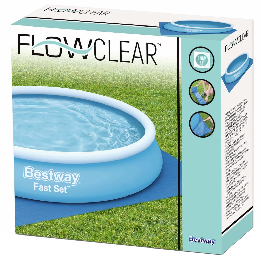 Bestway "Flowclear" medencealátét 396 x 396 cm