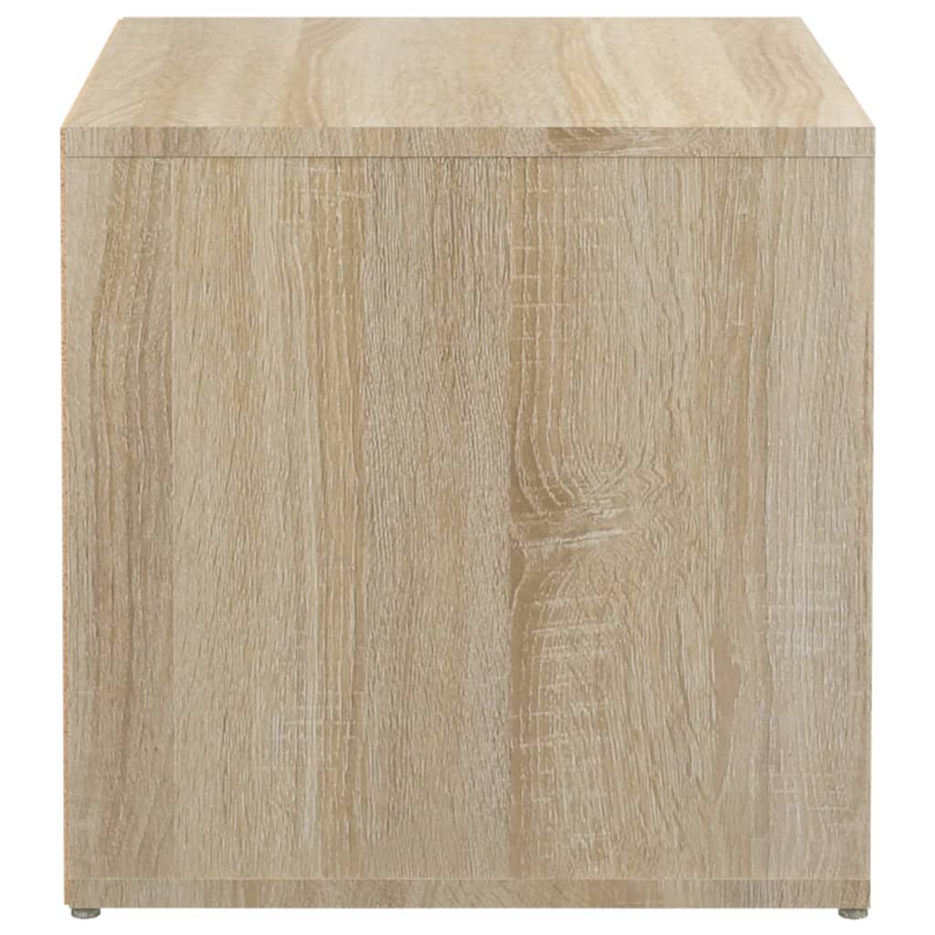vidaXL sonoma-tölgy szerelt fa tárolódoboz 40,5 x 40 x 40 cm