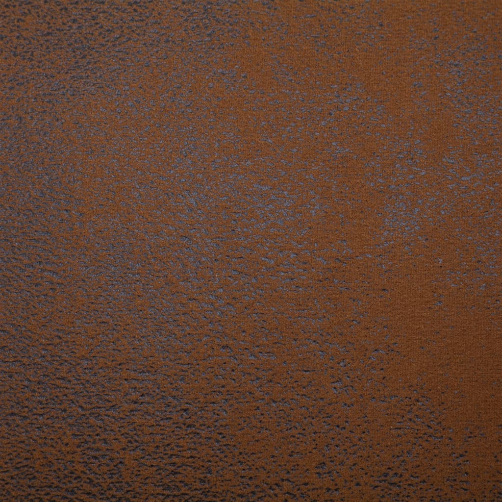 vidaXL barna masszázsfunkciós művelúr dívány párnával