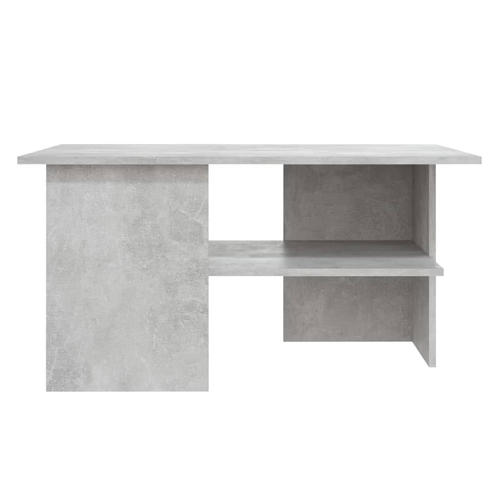 vidaXL betonszürke forgácslap dohányzóasztal 90 x 60 x 46,5 cm