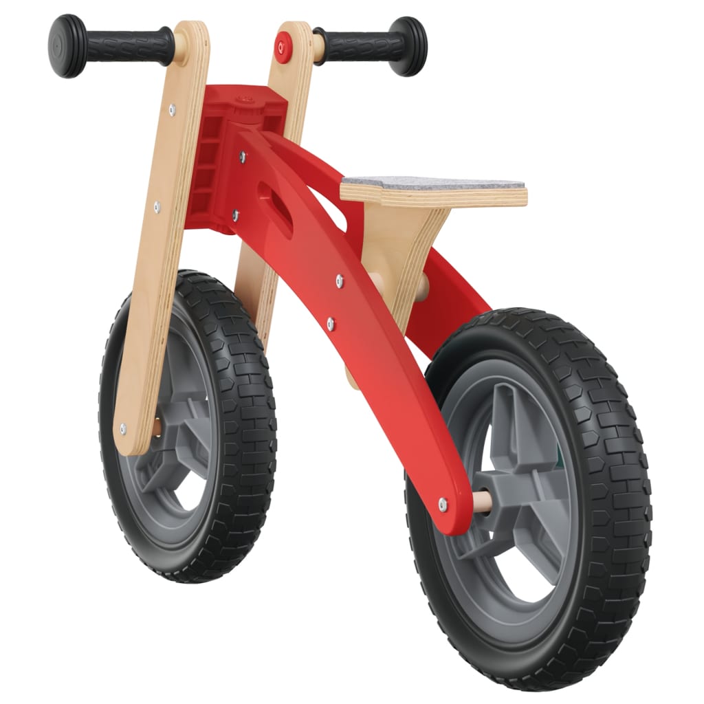 vidaXL piros egyensúlyozó-kerékpár gyerekeknek