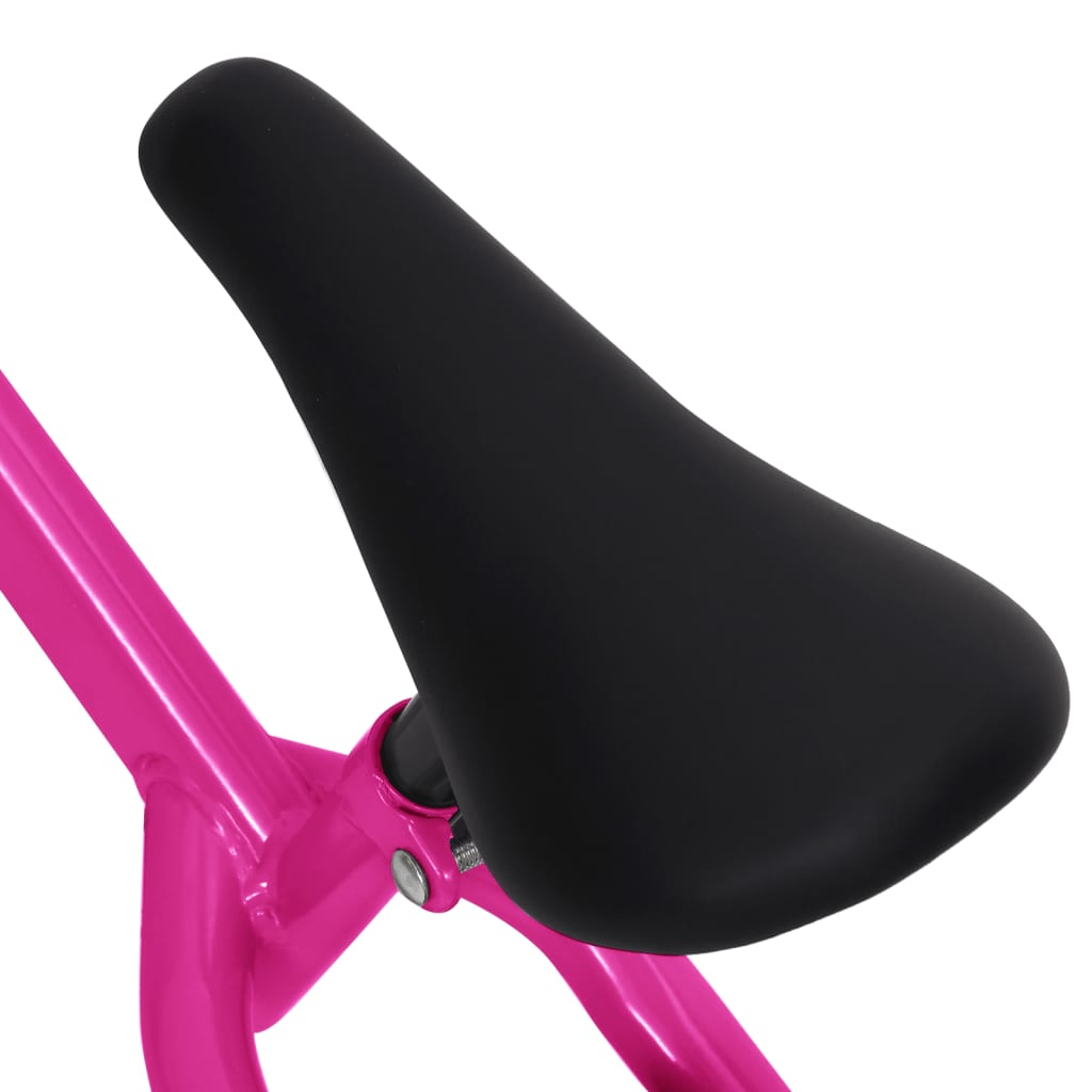 vidaXL rózsaszín egyensúlykerékpár 11"-es kerekekkel