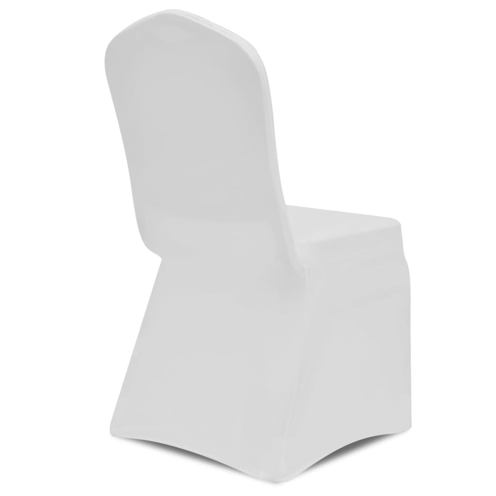 vidaXL 30 db fehér sztreccs székszoknya