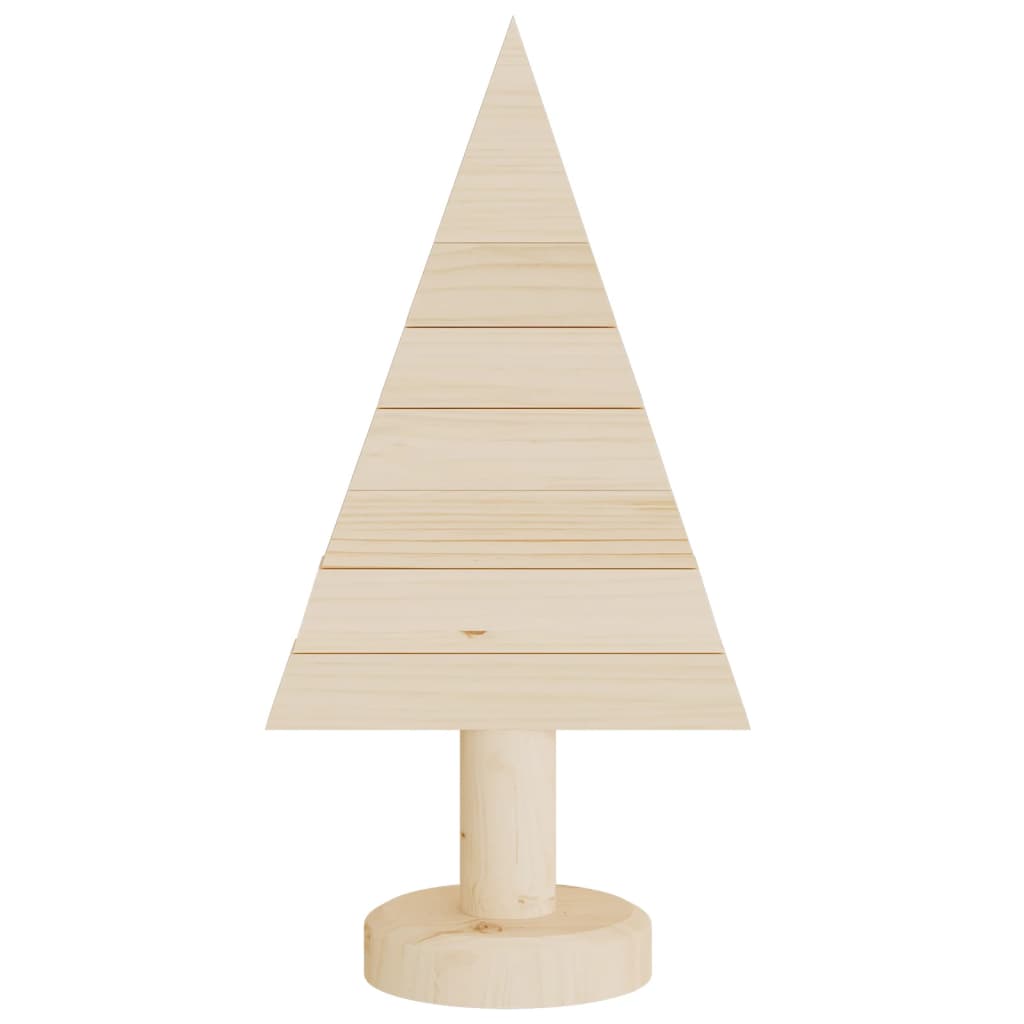 vidaXL 2 db tömör fenyő karácsonyfa dekorációnak 30 cm