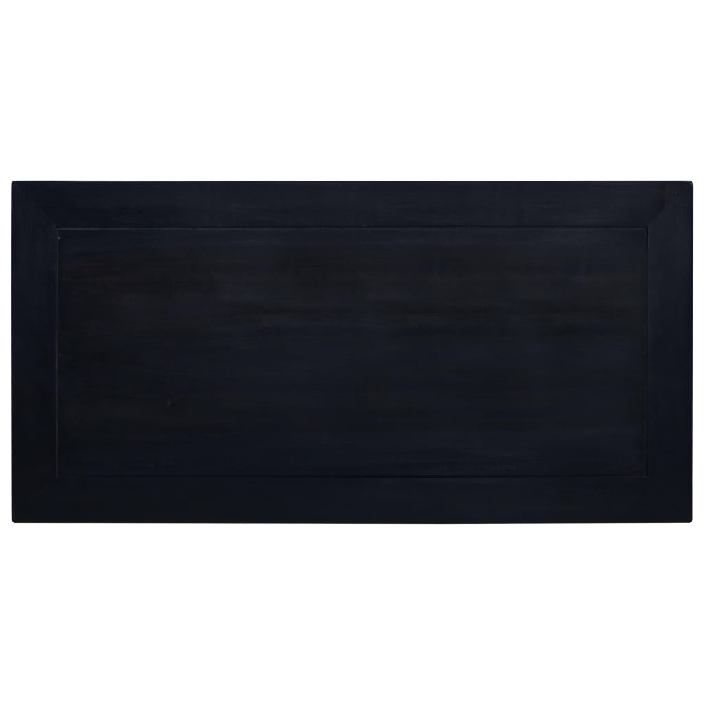 vidaXL világos feketekávé színű mahagónifa dohányzóasztal 100x50x30 cm