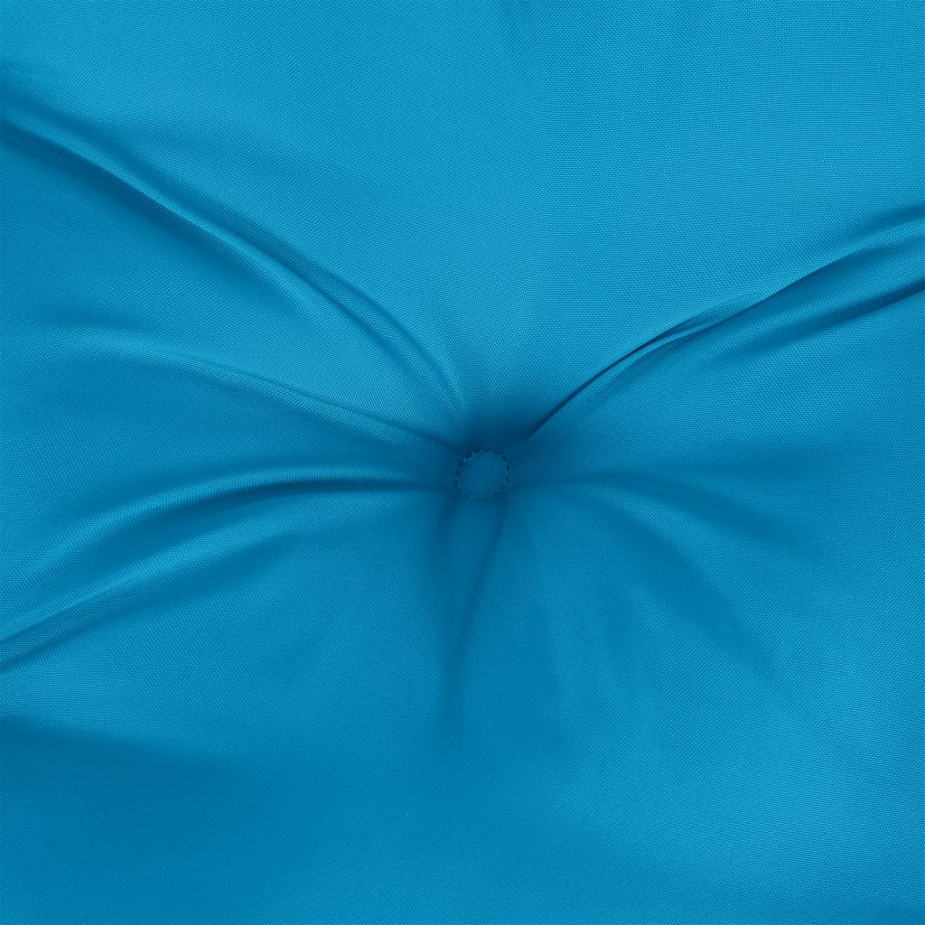 vidaXL kék szövet raklappárna 70 x 70 x 12 cm