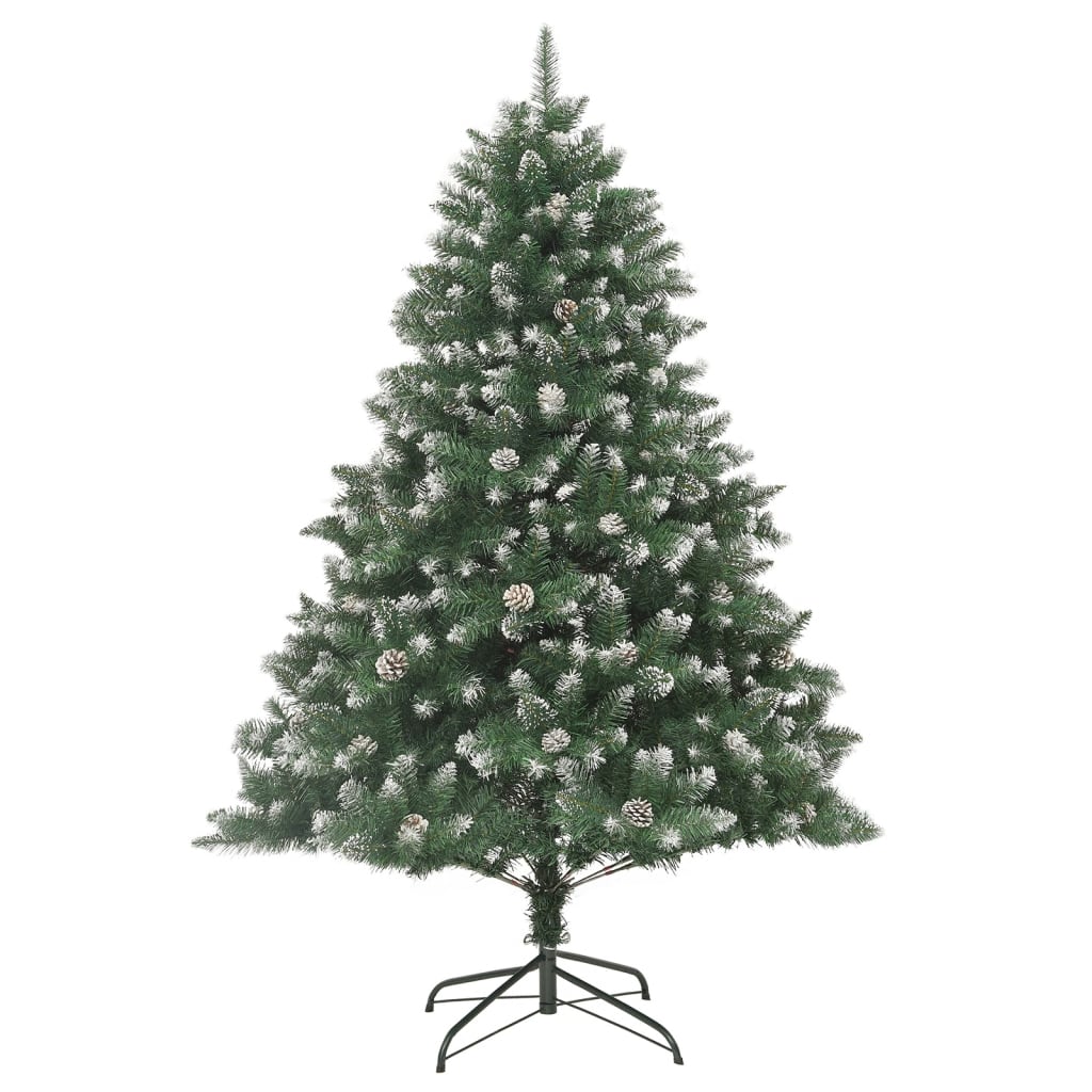 vidaXL PVC műkarácsonyfa állvánnyal 210 cm