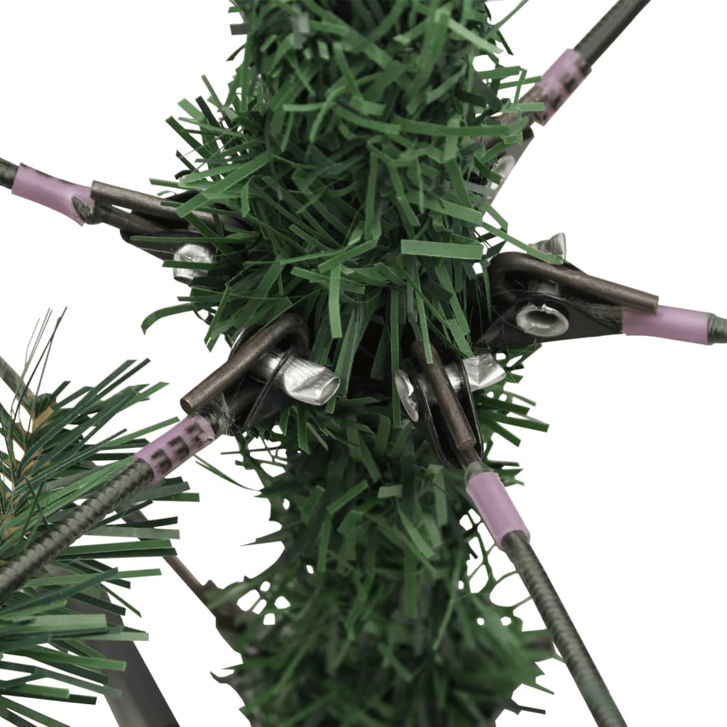 vidaXL csuklópántos műkarácsonyfa tobozzal 180 cm
