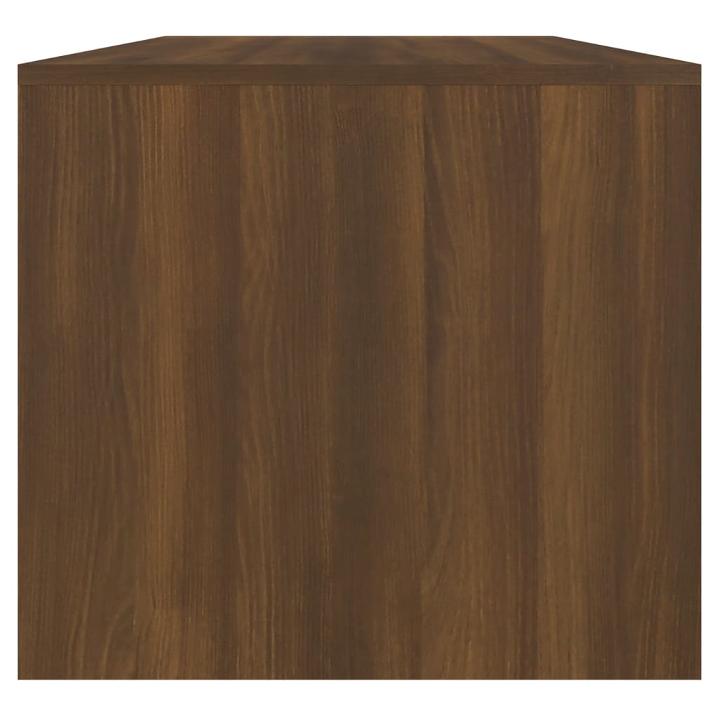 vidaXL barna tölgyszínű szerelt fa dohányzóasztal 102 x 50 x 45 cm