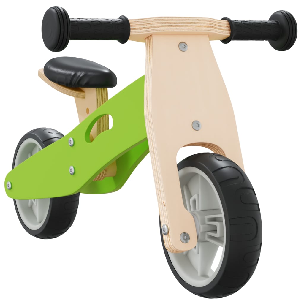 vidaXL zöld 2 az 1-ben egyensúlyozó-kerékpár gyerekeknek