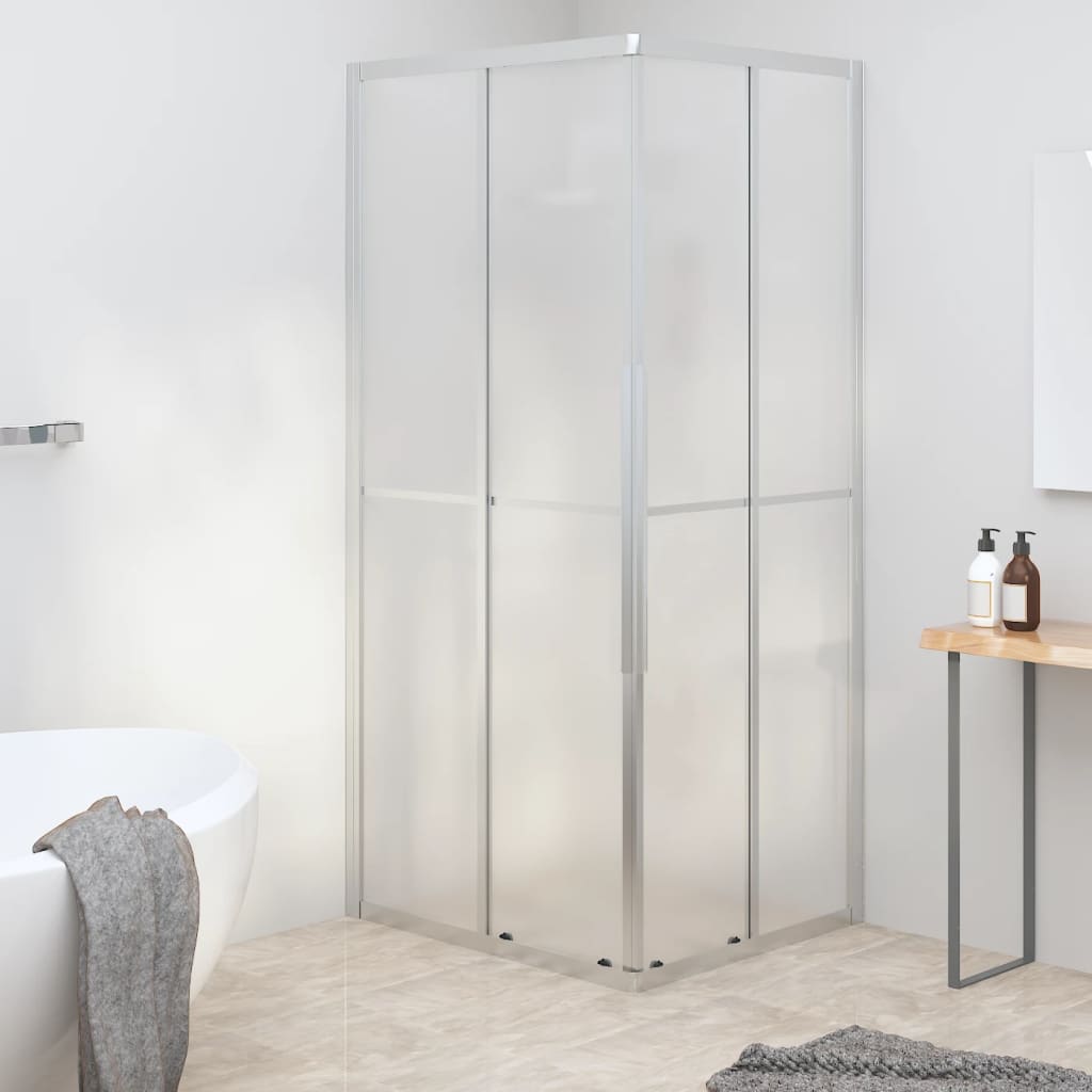 vidaXL ESG tejüveg zuhanykabin 80x70x180 cm