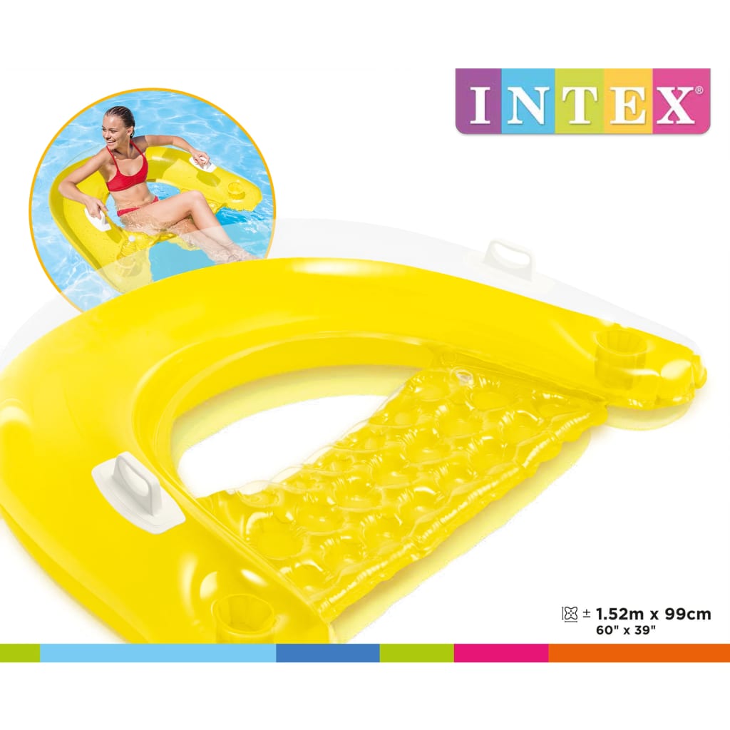 Intex Sit'n Float felfújható fotel 152 x 99 cm