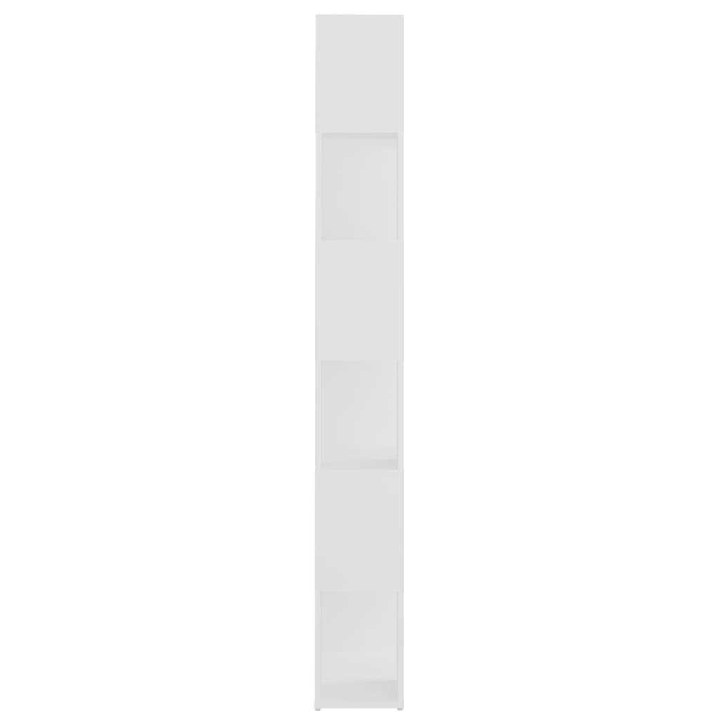 vidaXL fehér térelválasztó könyvszekrény 60 x 24 x 186 cm