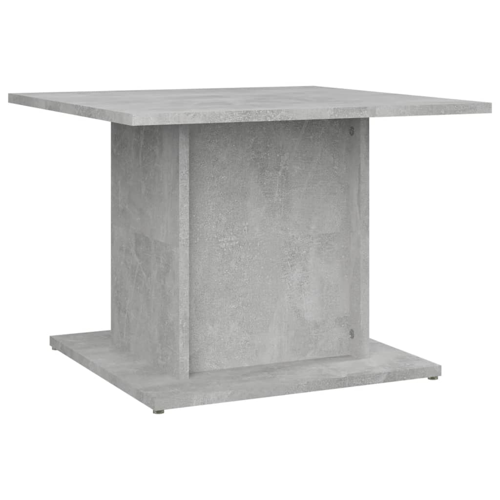 vidaXL betonszürke forgácslap dohányzóasztal 55,5 x 55,5 x 40 cm