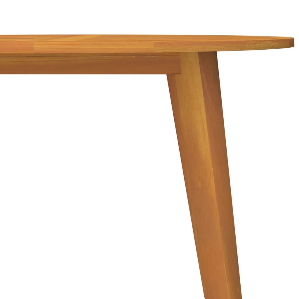 vidaXL tömör akácfa kerti asztal Ø110 x 75 cm