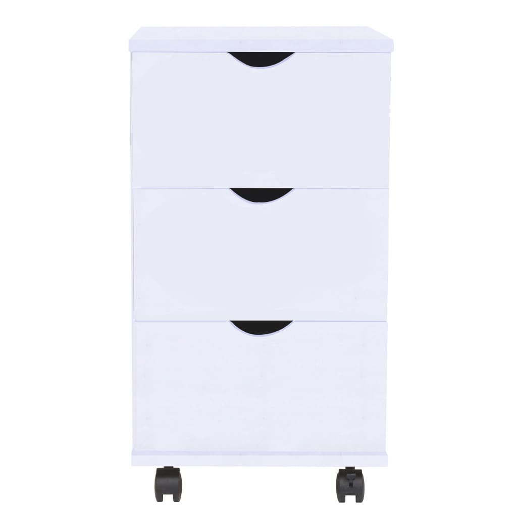 vidaXL fehér fiókos szekrény 33 x 45 x 60 cm