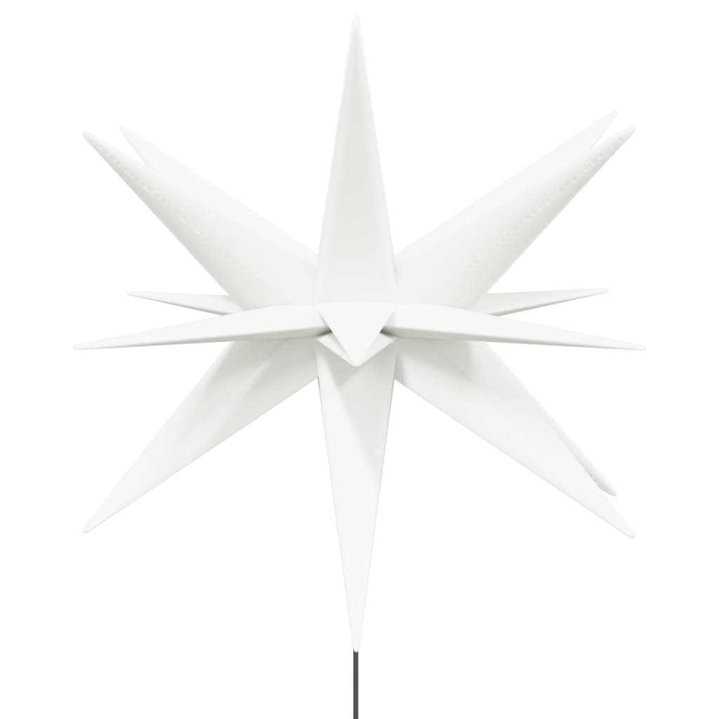 vidaXL összecsukható tüskés fehér karácsonyi lámpa LED-del 57 cm