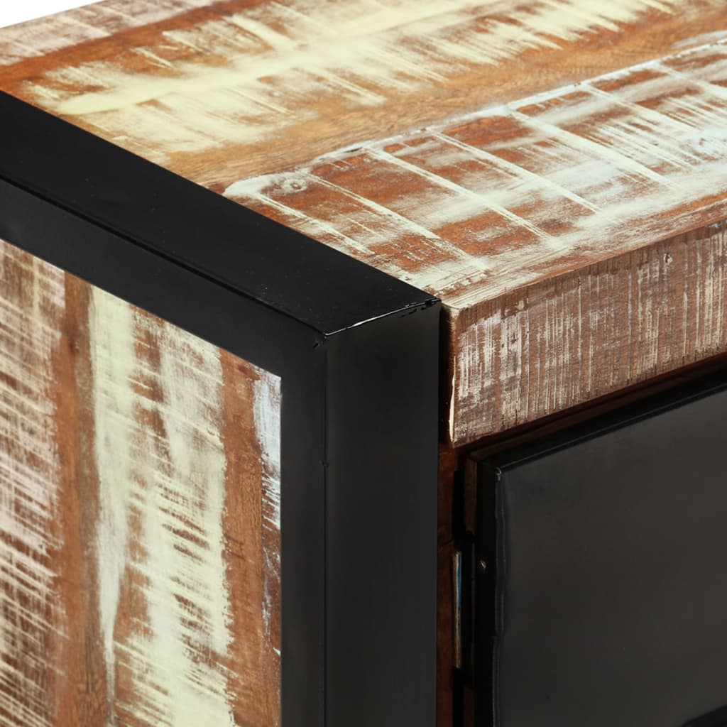 vidaXL tömör újrahasznosított fa TV-szekrény 120 x 30 x 40 cm