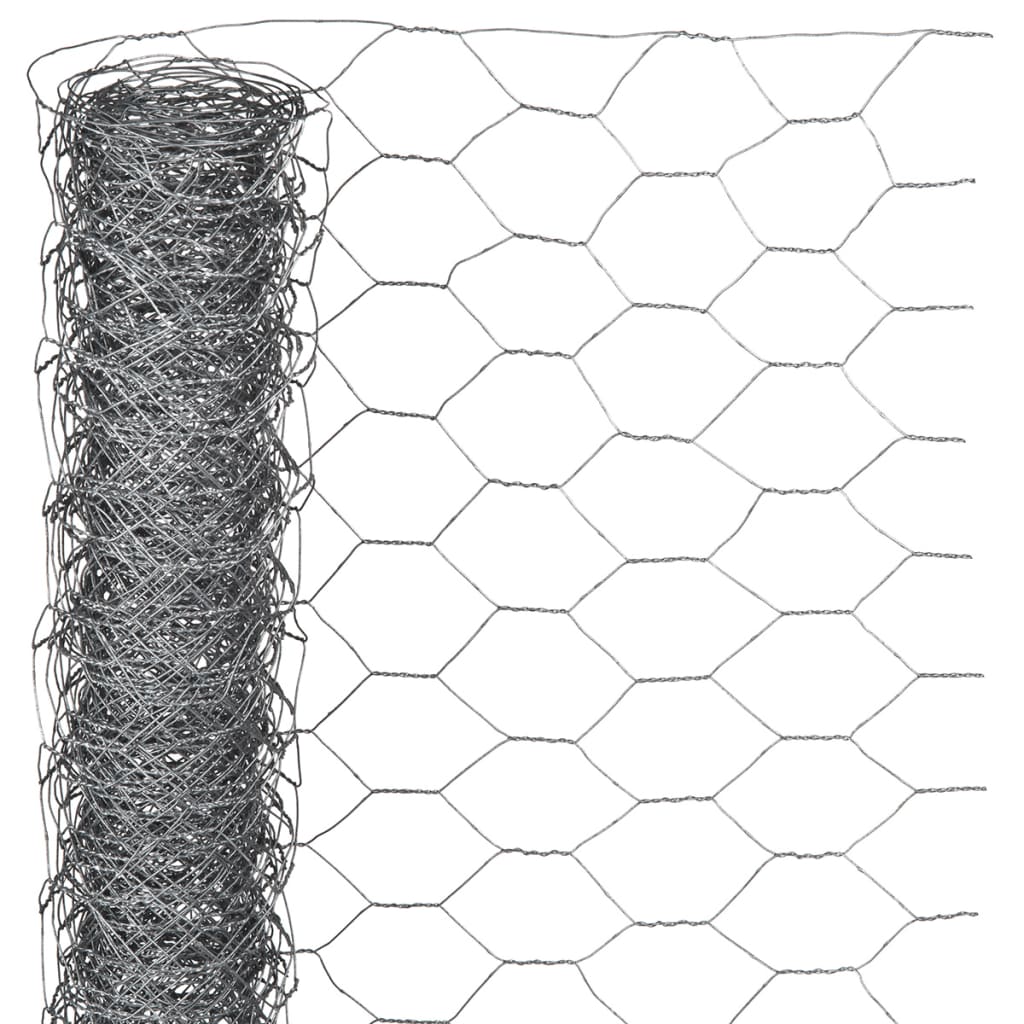Nature hatszögletű horganyzott acél drótháló 1 x 10 m 25 mm