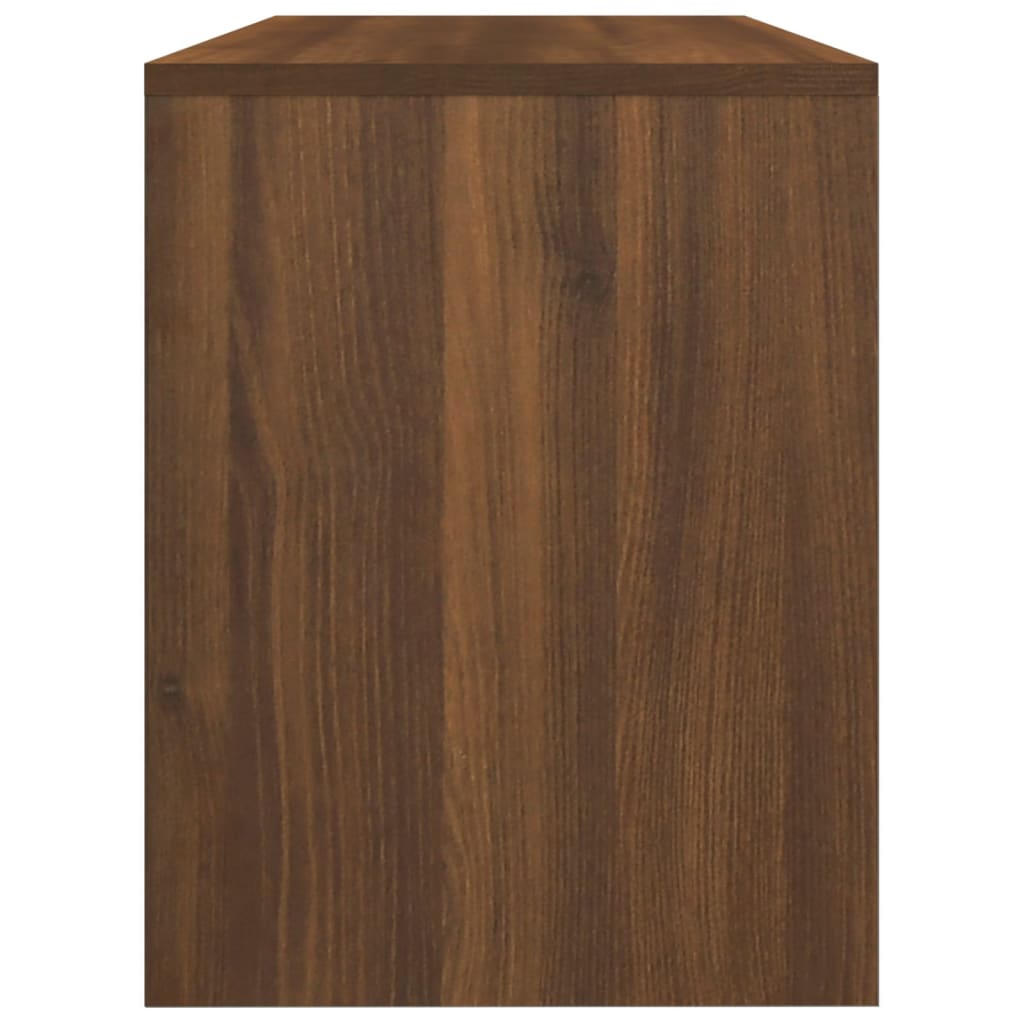 vidaXL barna tölgyszínű szerelt fa fésülködőszék 70 x 35 x 45 cm