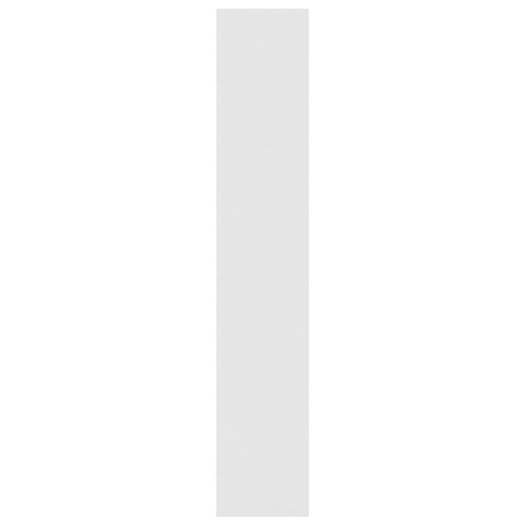 vidaXL magasfényű fehér könyvszekrény/térelválasztó 60 x 30 x 166 cm