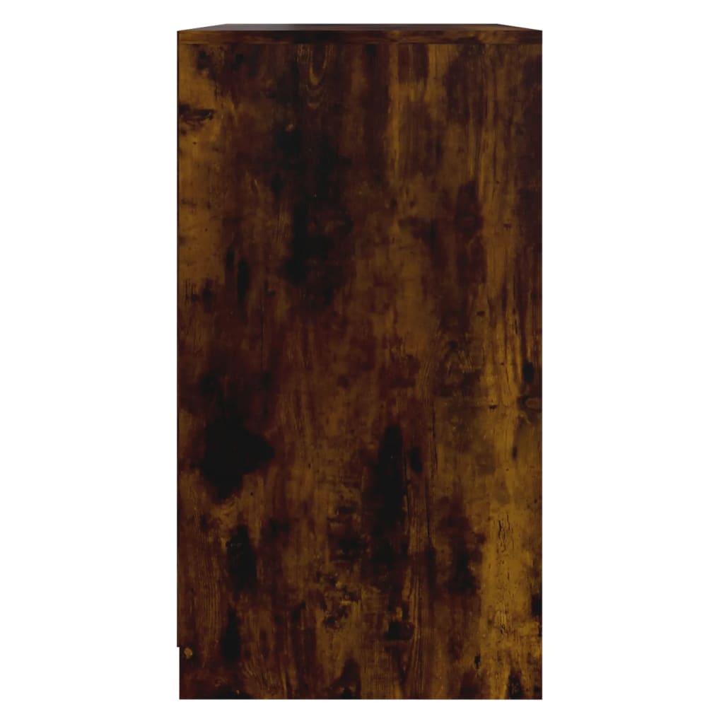 vidaXL füstös tölgyszínű forgácslap tálalószekrény 70 x 40,5 x 75 cm