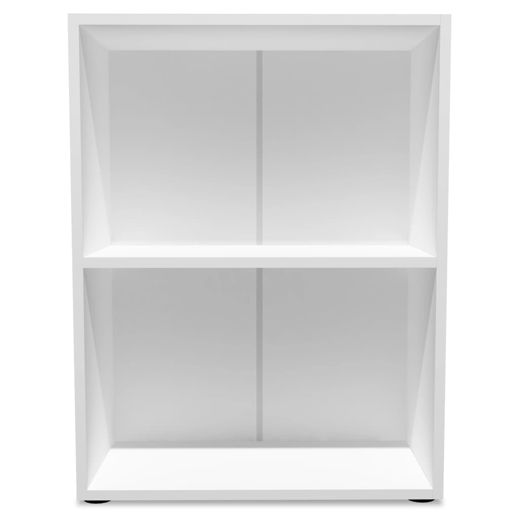 vidaXL fehér forgácslap könyvespolc 60 x 31 x 78 cm